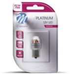 m-tech BA15s P21/5W 12-24V 15LED, piros, 1 db (LB826R-01B)