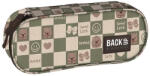 DERFORM BackUp ovális tolltartó - Cute checkered (PB8A17) (PB8A17)