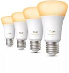 Philips Becuri inteligente Philips Hue A60 E27, alb, set 4 bucati (8720169364745)
