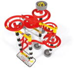 Quercetti Pista de bile Quercetti Track Migoga Race, set constructie STEM, 80 piese, lansator 8 bile (040-6560)