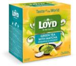  Loyd Tea Pyramid World zöld tea matchával, ananásszal és kókuszdióval 30g