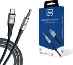 3mk Protection - Audiokábel - USB-C - 3.5mm Jack, DAC Chip, 3, 5m - Fekete