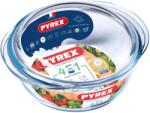 Pyrex sütőedény fedővel, 2, 1 l üveg (204A000/7743)