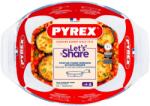 Pyrex sütőedény 2, 1 l ovális, üveg (410B000/8046)