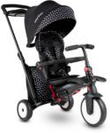 smarTrike Tricikli és babakocsi összecsukható STR5 Black&White 7in1 smarTrike dönthető üléssel TouchSteering EVA kerekekkel 6 hó-tól (ST5052102)