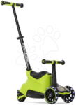 smarTrike Bébitaxi és roller 2in1 háromkerekű LED kerekekkel Xtend Scooter Ride-on Lime smarTrike tolókarral és állítható magassággal és tárolóhellyel 1-től 12 éves korig (ST2401304)