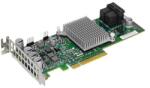 Supermicro Контролер Supermicro SAS RAID AOC-S3008L-L8I, PCI-Express към SAS, 12Gb/s, 8 портов, поддържа RAID 0, 1 и 10 (AOC-S3008L-L8I)