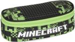 Panini Penar școlar oval Panini Minecraft - Pixels Green (70388) Penar