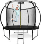 HyperMotion gyerek XL kerti trambulin - 305 cm 10FT - létrával és belső hálóval - otthonra és kertre