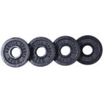 Gorilla Sports Öntöttvas teherlemez szett fekete 4 x 0, 5 kg (100538-00019-0003) - kokiskashop Súlytárcsa