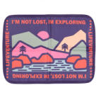 LifeVenture Sit Mat Цвят: син