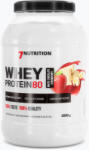 7Nutrition Proteină din zer 7Nutrition Protein 80 ciocolată albă cu căpșuni 7Nu000315