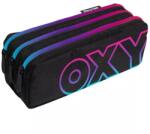 KARTON P+P Rainbow Pink: Penar tip săculeț cu 3 compartimente (8 89425) Penar