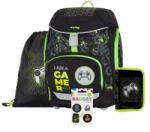 KARTON P+P Set ghiozdan Oxy Sherpy cu model gamer, cls. I-III, set 4 piese (0 25026)