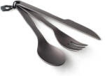 GSI Outdoors Halulite Cutlery set Culoare: negru (50014)