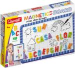 Quercetti Tablă magnetică Quercetti cu litere - 48 bucăți de magneți