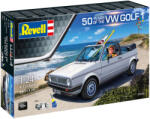 Revell Set cadou Revell mașinuță 05636 - 50 de ani de VW Golf 1 (1: 24)