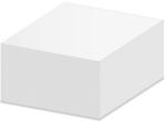 Junior Бели листчета без поставка Junior 90x90x50mm (1902011-10-32201056)