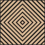 Mexen Linea 03 panou de perete acustic 60 x 60 cm (4 buc. ), fetru 9 mm, furnir tehnic, Stejar Albit - S110-60607-03-040 (S110-60607-03-040)