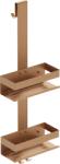 Mexen Brin-2 coș de baie cu suport, cupru periat - 70A8842-65 (70A8842-65)