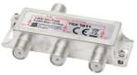 Somogyi Elektronic SOMOGYI Home TSX 1911 F elosztó, HQ professzionális minőség, 75 Ohm, IP44, cink-ötvözet konstrukció, 5-2400 MHz, 3 utas, 1 bemenet, 3 kimenet (TSX 1911)