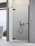 Radaway Essenza 8 DWJ 100B balos zuhanyajtó, fekete 10480612-01-01L+10460337-54-01L (10480612-01-01L_10460337-54-01L)