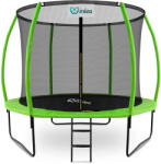 INLEA ULTIMATE Jump Trambulin belső védőhálóval 305 cm - világoszöld (IN01-0012) - inlea