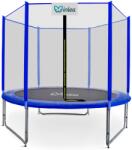 INLEA PREMIUM Jump Trambulin külső védőhálóval 180 cm - világoskék (IN02-0004) - inlea