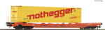 Roco 6600178 Konténerszállító zsebeskocsi, Sdgnss, T5, NOTHEGGER konténerrel, WASCOSA VI (9005033072865)