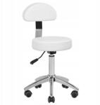 ACTIVESHOP Kozmetikai szék AM-304 fehér (5906717401312)