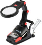  YATO YT-73861 Forrasztó állvány nagyítóval és LED lámpával (73861) (YT-73861)