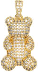 ElectraStore Pandantiv Auriu Teddy Love (C4772)