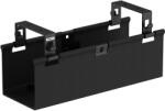 StableDesk Organizator Cabluri sub Birou StableDesk®, Montaj cu Suruburi sub Blat, Reglabil pe 2 Inaltimi, Material Textil Certificat TÜV Rheinland, Max. 5 kg - (SD-267-S-NE)