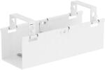 StableDesk Organizator Cabluri sub Birou StableDesk®, Montaj cu Suruburi sub Blat, Reglabil pe 2 Inaltimi, Material Textil Certificat TÜV Rheinland, Max. 5 kg - (SD-267-S-AL)