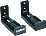 DATMAN Suport Universal de Perete pentru Soundbar, Set DATMAN®, Reglabil, Compatibil cu Soundbar-uri cu Adancime 90-154 mm, Protectie Anti-Alunecare, Max. 15 (DAT-449)