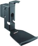 DATMAN Suport de Perete pentru Boxa Sonos Play: 5 (Gen 2) si Sonos Five, DATMAN®, Inclinare 0 pana la -15°, Rotire +/-30°, Organizator Cabluri - Negru mat (DAT-448)