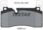 TEXTAR Set placute frana TEXTAR 2707401 (2707401)