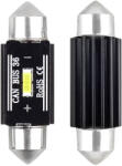 AMiO Set 2 becuri auto LED Amio C5W 36mm Canbus 12-24V, lumina alba (AM02442)