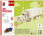  Marabu KiDS 3D Puzzle fából - teherautó