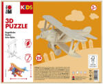  Marabu KiDS 3D Puzzle fából - kétfedelű repülőgép