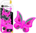 Amio Odorizant auto tip fluture pentru oglinda Aroma Fancy Shapes Bubble Gum (AMA83533)