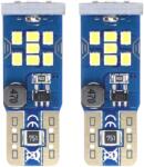 AMiO Bec pozitie LED T10 Canbus UltraBright 21 SMD alb 12V-24V, set 2 buc (AM02445)