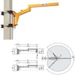 LINK SPA Macara pivotanta de perete cu brat articulat M1340P H1 200 kg 4050 mm
