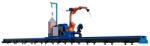 LD LASER Statie robot sudura cu 7 axe, lungime lucru 10000 mm LDR7
