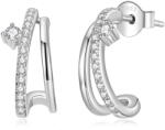 BeSpecial Cercei argint dubli cu Moissanit si Zirconii (EZT0713)