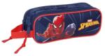 SAFTA Несесер с два ципа safta spider-man, празен