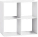 5five Simple Smart Biblioteca 5Five Mix n'Modul alba, 4 compartimente, PAL, 68x32x68 cm (JJ-138908C) Biblioteca