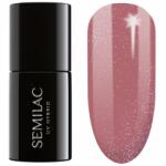 Semilac Machiaj Unghii UV Gel Polish Shimmer Dust Caramel Lac 7 ml