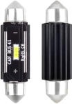 AMiO Set 2 becuri auto LED Amio C5W 41mm Canbus 12-24V alb (AM02444)