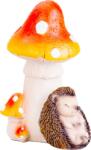 MagicHome Decoratiune arici cu ciuperci MagicHome Nature, polyresin, 13, 3x11x19, 2 cm (8091669)